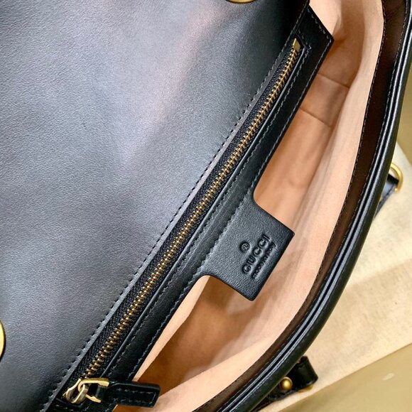 Gucci GG Marmont Black Shoulder Bag